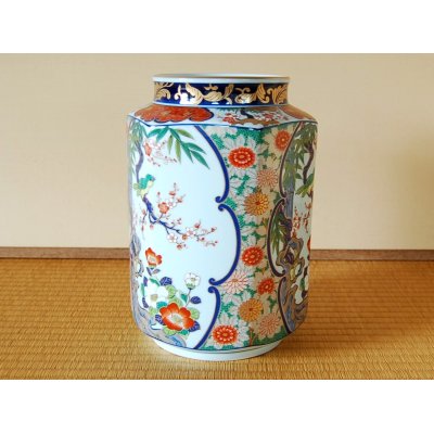 Photo2: Vase Ko-imari kachou