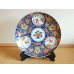 [Made in Japan] Kyokusai mokkou tsuru Ornamental plate(45cm)