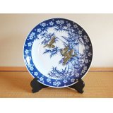 Decorative Plate with Stand (45cm) Takechiyo