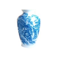 Vase To sansui Landscape