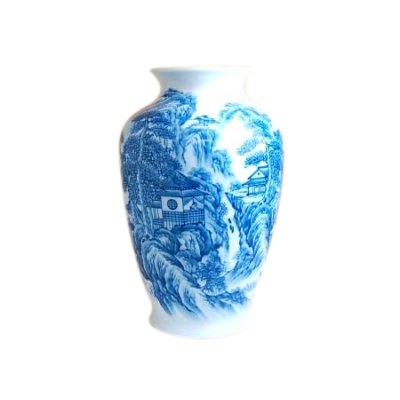 [Made in Japan] To sansui landscape Vase