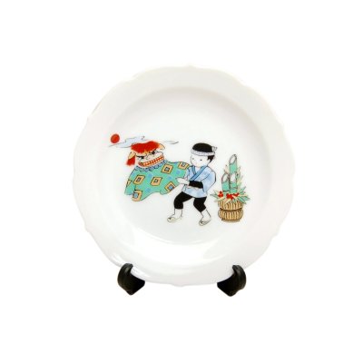 [Made in Japan] Oshougatsu (January) Monthly Small ornamental plate