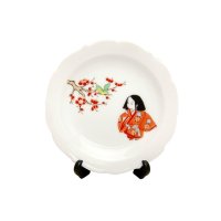 Small Decorative Plate Ume dayori (February) Monthly