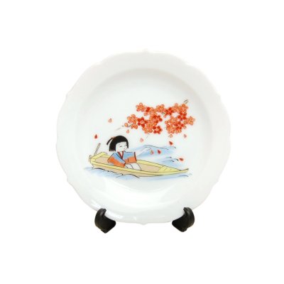 [Made in Japan] Hanami (April) Monthly Small ornamental plate