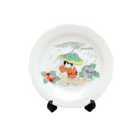 Small Decorative Plate Tsuyu dayori (June) Monthly