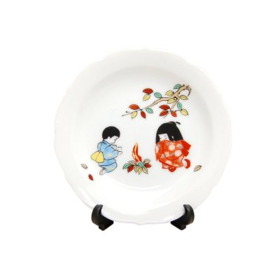 [Made in Japan] Takibi (December) Monthly Small ornamental plate