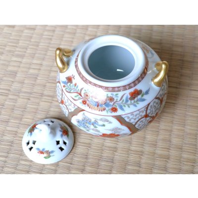 Photo4: Incense Burner Nishiki shishi