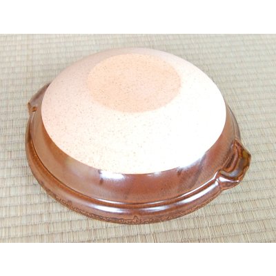 Photo3: Earthen Pot DONABE Karatsu nagashi 9-sun (for two or three people)