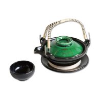 Dobin steamer Kuro green susuki Black and Green