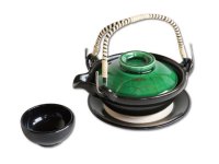 Dobin steamer Kuro green susuki Black and Green