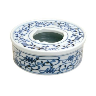 Photo1: Ashtray with Lid Karakusa