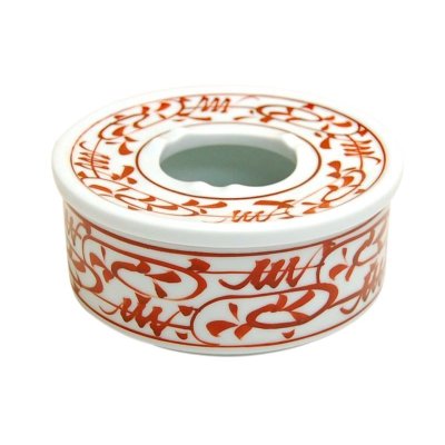 [Made in Japan] Aka karakusa (Middle) Ashtray