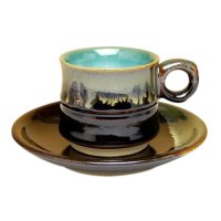 Coffee Cup and Saucer Youhen nagashi