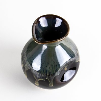 Photo4: Sake Bottle Tokkuri Shikkoku Black