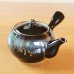 Photo1: Teapot Kyusu Shikkoku Black (1)