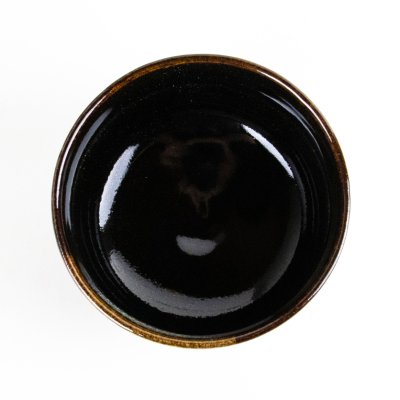 Photo5: Matcha Bowl Shikkoku Black with Wooden Box