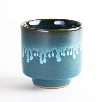 Photo1: Yunomi Tea Cup (Large) for Green Tea Hisui Seiji