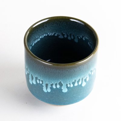 Photo3: Yunomi Tea Cup (Large) for Green Tea Hisui Seiji