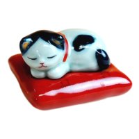 Incense Stand Zabuton neko Cat