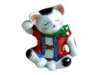 Figurine Agura-neko Cat