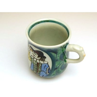Photo3: Mug Nanbanjin (Green)