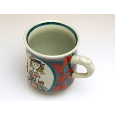 Photo3: Mug Nanbanjin (Red)