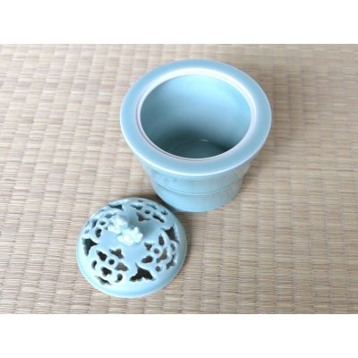 Photo3: Incense Burner Seiji taketsutsu