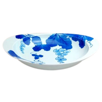[Made in Japan] Grape Oval dish