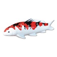 Figurine Koi madara Carp red and black (30cm/11.8in)