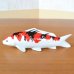 Photo2: Figurine Koi madara Carp red and black (30cm/11.8in) (2)