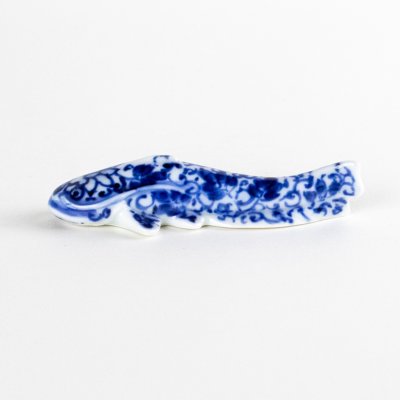 Photo2: Chopstick Rest Catfish Hanakarakusa-Namazu