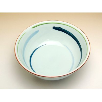 Photo2: Donburi Bowl for Noodles (20cm) Ryuusei