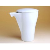 Sake Bottle Tokkuri Hakuji White