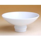 Sake Cup hakuji White (8.5cm/3.3in)