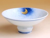 Sake Cup Tsuki to Usagi Moon and Rabbit (8.5cm/3.3in)