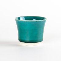 Sake Cup Asanoha Green