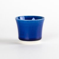 Sake Cup Asanoha Ruri Blue