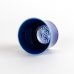 Photo2: Sake Cup Asanoha Ruri Blue (2)