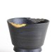 Photo4: Ceramic Rocks Glass Gaku Black (4)