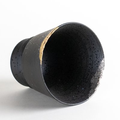 Photo7: Ceramic Rocks Glass Gaku Black