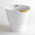 Photo4: Ceramic Rocks Glass Gaku White (4)
