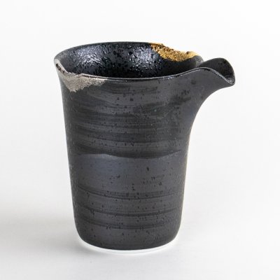Photo3: Sake Pitcher Gaku Black