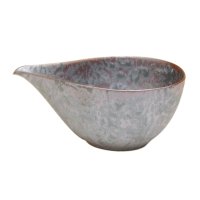Small Bowl (13.8cm) Kuro shibori katakuchi