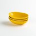 Photo5: Small Plate Oval mamezara Yellow (7cm/2.7in) (5)