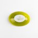 Photo3: Small Plate Oval mamezara Green (7cm/2.7in) (3)