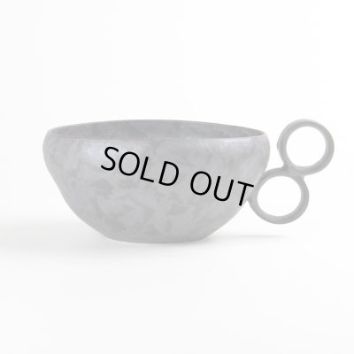 Photo4: Medium Bowl Soup cup Kuro shibori (15.3cm/6in)