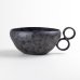 Photo4: Medium Bowl Soup cup Kuro shibori (15.3cm/6in)