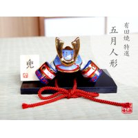 Japanese Armor, Helmets and Warrior Dolls Daiki Kabuto Doll mini