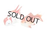 Figurine Demekin Goldfish (Mottle & Red)
