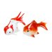 [Made in Japan] Demekin goldfish (Mottle & Red) Ornament doll